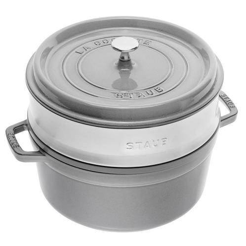 GGM Gastro | STAUB | LA COCOTTE - Kookpot met stoominzet - Ø, Huis en Inrichting, Keuken | Potten en Pannen, Nieuw, Verzenden