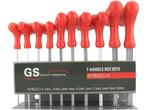 GS Inbussleutelset met T-greep 10-delig - set inbussleutels, Verzenden, Nieuw