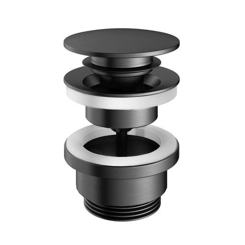 Clickwaste Hotbath Gal Afvoerplug met Schroef Rond, Doe-het-zelf en Verbouw, Sanitair, Overige typen, Nieuw, Chroom, Ophalen of Verzenden