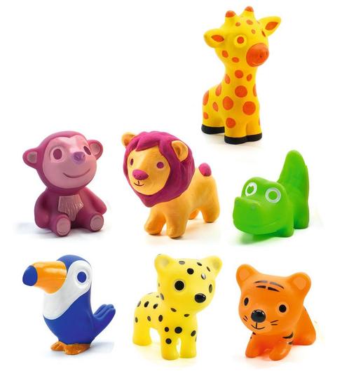 Djeco houten blokken  Troopo-savana van €13,99 voor €9,79, Kinderen en Baby's, Speelgoed | Overig, Ophalen