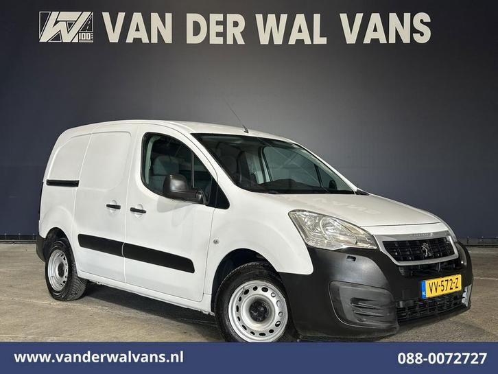 Peugeot Partner | 1.6HDi L1H1 Airco | Zijdeur | Trekhaak |, Auto's, Bestelauto's, Dealer onderhouden, Lease, Handgeschakeld, Diesel