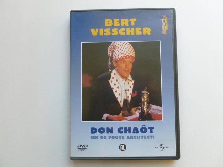 Bert Visscher - Don Chaot (DVD), Cd's en Dvd's, Dvd's | Cabaret en Sketches, Zo goed als nieuw, Verzenden