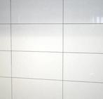 Wandtegel Super Glans Wit Gerectificeerd 30x60 (Muurtegels), 60 cm of meer, Nieuw, Ophalen of Verzenden, 10 m² of meer