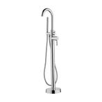 Badkraan Vrijstaand Schütte Cornwall 110 cm Metalen Greep en, Ophalen of Verzenden, Nieuw, Chroom, Kraan