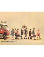 1962 VOLKSWAGEN TRANSPORTER BROCHURE FRANS, Boeken, Auto's | Folders en Tijdschriften, Nieuw, Volkswagen, Author