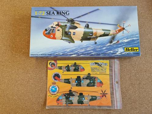 Heller 80334 Sea King 1:72 + Daco BE decals!, Hobby en Vrije tijd, Modelbouw | Vliegtuigen en Helikopters, Heller, Verzenden