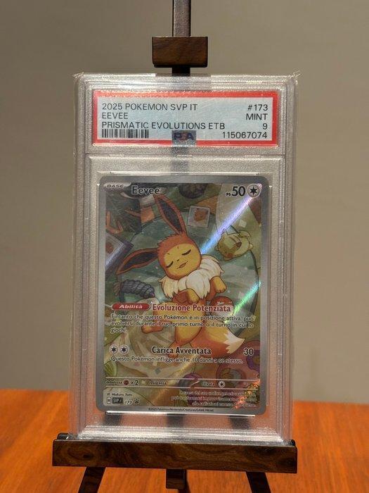 Pokémon - 1 Graded card - Eevee 173 - PSA 9 - Scarlet &, Hobby en Vrije tijd, Verzamelkaartspellen | Pokémon