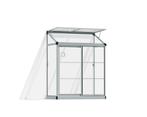 Palram Canopia Muurkas Lean to Grow 62 x 121 cm Zilver, Tuin en Terras, Kweekspullen, Nieuw