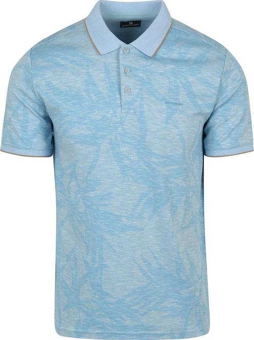 State of Art Poloshirt Faded Leaf Lichtblauw maat S Heren, Kleding | Heren, Polo's, Nieuw, Maat 46 (S) of kleiner, Verzenden