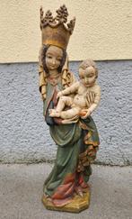 sculptuur, Madonna mit Kind - 19th century - 81 cm - Hout, Antiek en Kunst