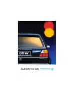 1990 VOLKSWAGEN GOLF GTI 16V BROCHURE ITALIAANS, Boeken, Nieuw, Volkswagen, Author