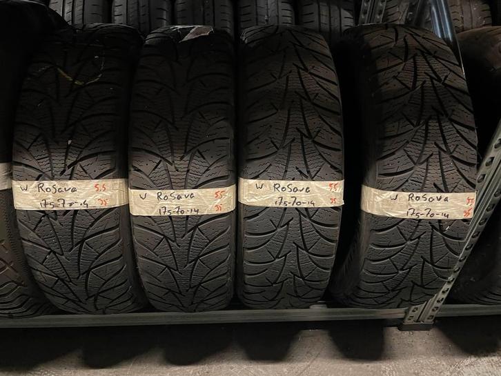 175-70-14 Rosava Winterbanden 5.5mm Incl Montage 175 70 14, Auto-onderdelen, Banden en Velgen, 14 inch, Winterbanden, 175 mm, Personenwagen