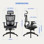 Ergonomische Bureaustoel -  Office Chair - Gamestoel - Volwa, Verzenden, Nieuw