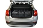 Reistassenset passend voor Fiat  | Kofferset Fiat | Car-Bags, Ophalen of Verzenden, Nieuw, Zwart, Uitschuifbare handgreep