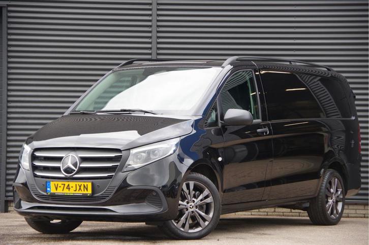 Zakelijke Lease |  Mercedes-Benz Vito 116 CDI L2 Select LED,, Auto's, Bestelauto's, Dealer onderhouden, Lease, Zwart, Automaat