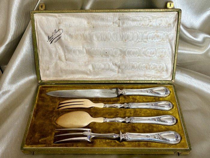 Claude Roussel - Claude Roussel - Saladebestek - .950 zilver, Antiek en Kunst, Antiek | Goud en Zilver