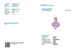 Zonder Minimumprijs - Hanger - 14 karaat Geel goud - 5.78ct.