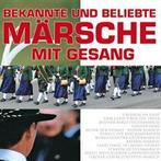 MCP - Divers – Bekannte und beliebte Märsche mit Gesang–(CD), Cd's en Dvd's, Ophalen of Verzenden, Nieuw in verpakking