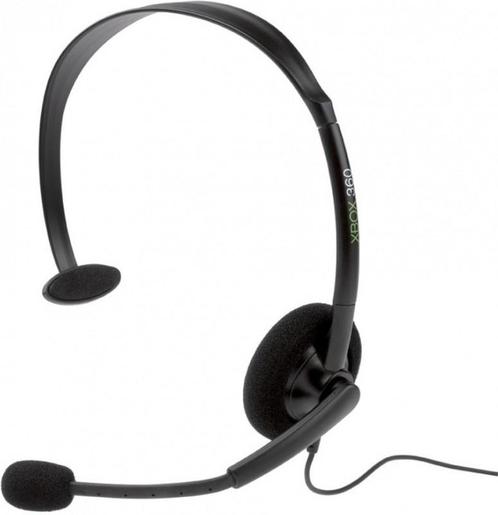 Microsoft Wired Headset (Black) (Xbox 360), Spelcomputers en Games, Games | Xbox 360, Gebruikt, Verzenden