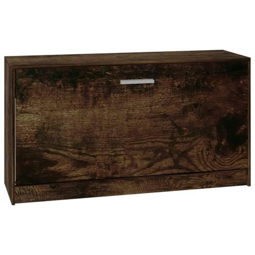 Schoenenbank 80cm Gerookt Eiken - Tweedekansje - OP=OP!, Huis en Inrichting, Kasten | Schoenenkasten, Nieuw, Ophalen of Verzenden