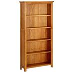 Boekenkast Massief Eiken | Retourdeal | Tijdloos Design, Huis en Inrichting, Kasten | Boekenkasten, Met plank(en), 100 tot 150 cm