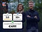 Website Vanaf €499 | Binnen 1 Week Online | 5,0 op Google!, Webdesign