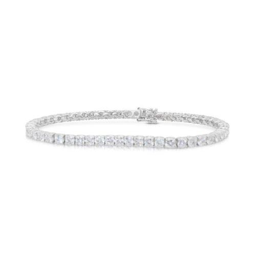 Armband - 18 karaat Witgoud - 7.35ct. tw. Diamant, Sieraden, Tassen en Uiterlijk, Armbanden