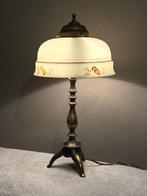 Tafellamp - Messing, Glas