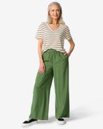 HEMA Damesbroek Saint wide leg groen, Verzenden, Nieuw