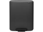 Brabantia Bo - Prullenbak - 60 l - Soft Touch - Mineral, Verzenden, Zo goed als nieuw
