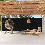 vidaXL Tuinscherm uittrekbaar 180x600 cm zwart, Tuin en Terras, Verzenden, Nieuw