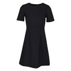 Twinset • belijnde zwarte jurk • 38 (IT42), Kleding | Dames, Nieuw, Maat 38/40 (M), Twinset, Zwart