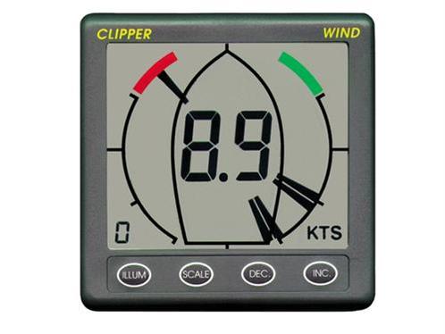 Nasa Clipper Wind Repeater instrument (werkt alleen met NMEA, Watersport en Boten, Navigatiemiddelen en Scheepselektronica, Ophalen of Verzenden