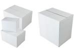 witte kartonnen doos in diverse maten enkele en dubbele golf