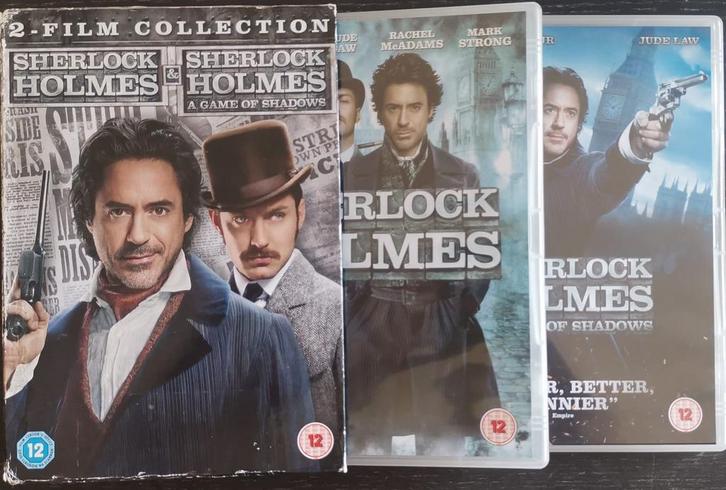 Sherlock Holmes 2 films (Robert Downey)     Gratis verzenden, Cd's en Dvd's, Dvd's | Tv en Series, Gebruikt, Boxset, Overige genres