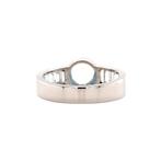 Witgouden ring met aquamarijn en diamant 14 krt, Sieraden, Tassen en Uiterlijk, Ringen, Ophalen of Verzenden, Nieuw