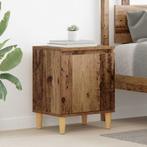 vidaXL Nachtkastje Oud hout 40 x 30 x 50 cm Bewerkt hout, Minder dan 45 cm, Verzenden, Nieuw, Minder dan 55 cm