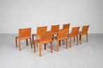 Cassina - Mario Bellini - Eetkamerstoel (8) - Cabine 412 -, Antiek en Kunst