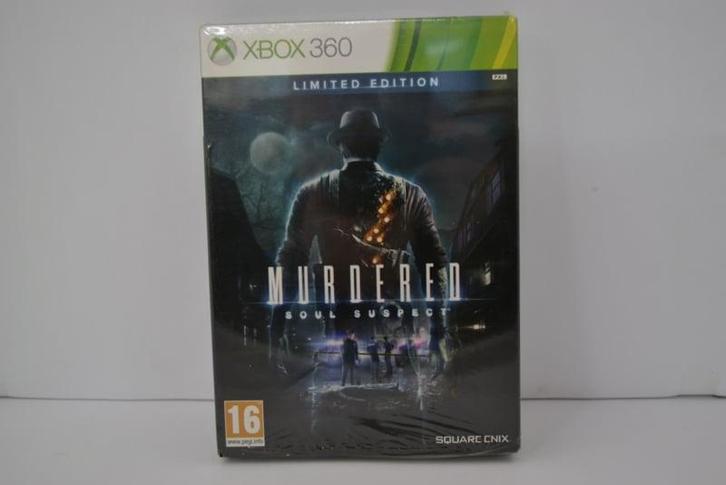 Murdered - Soul Suspect - Limited Edition - SEALED (360), Spelcomputers en Games, Games | Xbox 360, 1 speler, Zo goed als nieuw