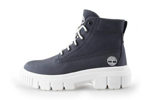 Timberland Veterboots in maat 38 Blauw | 10% extra korting, Kleding | Dames, Schoenen, Blauw, Zo goed als nieuw, Overige typen
