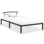 Bedframe 90x200 | Tweedekansje | Slaapcomfort, 90 cm, Eenpersoons, Zwart, Nieuw