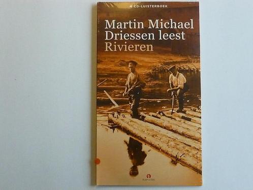 Martin Michael Driessen leest Rivieren (4 CD Luisterboek) ni, Cd's en Dvd's, Cd's | Nederlandstalig, Zo goed als nieuw, Verzenden