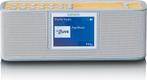 Lenco PDR-046GY - Eco DAB Radio met Bluetooth - Wit/Bamboe, Verzenden, Nieuw