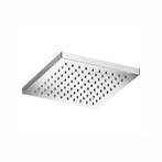 Hoofddouche Hotbath Mate 20x20 cm Opbouw Geborsteld Nikkel, Ophalen of Verzenden, Nieuw, Chroom, Kraan