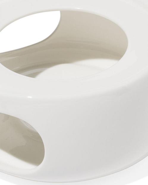 HEMA Theelichthouder Ø15.5cm Chicago new bone wit, Hobby en Vrije tijd, Theezakjes, Verzenden