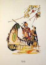 Pratt, Hugo - 1 Offset Print - Billy James - Les Indiens en, Boeken, Nieuw