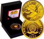 Niue. 2 Dollars 50 Cents 2025 LOVE with Box and