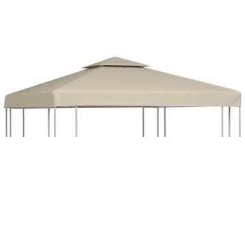 Prieel Vervangdoek 3x3 Beige - Tweedekansje - Tuin Musthave! beschikbaar voor biedingen