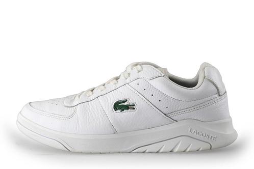 Lacoste Sneakers in maat 43 Wit | 10% extra korting, Kleding | Heren, Schoenen, Wit, Zo goed als nieuw, Sneakers of Gympen, Verzenden
