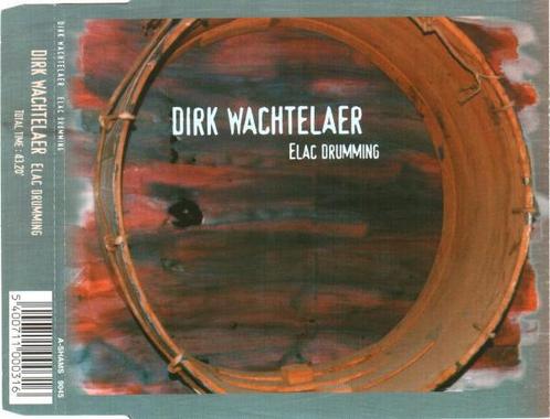 cd - Dirk Wachtelaer - Elac Drumming, Cd's en Dvd's, Cd's | Rock, Zo goed als nieuw, Verzenden